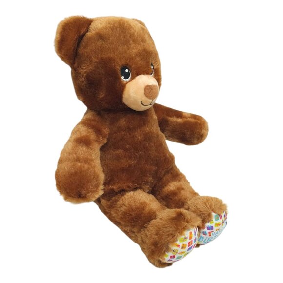 Build A Bear Workshop Birthday Bear Plush Happy Cute Cuddly Soft Stuffed Toy BAB - Picture 2 of 12